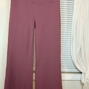 Athleta Wide Leg Pants in Dusty Rose